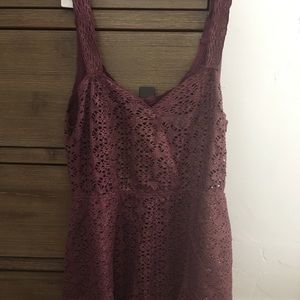 Free People Beach Women’s Purple Romper Size M